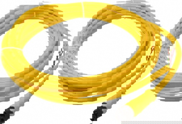 4 Amp, 1/2-20 UNF Female Straight to Pigtail Cordset Sensor and Receptacle